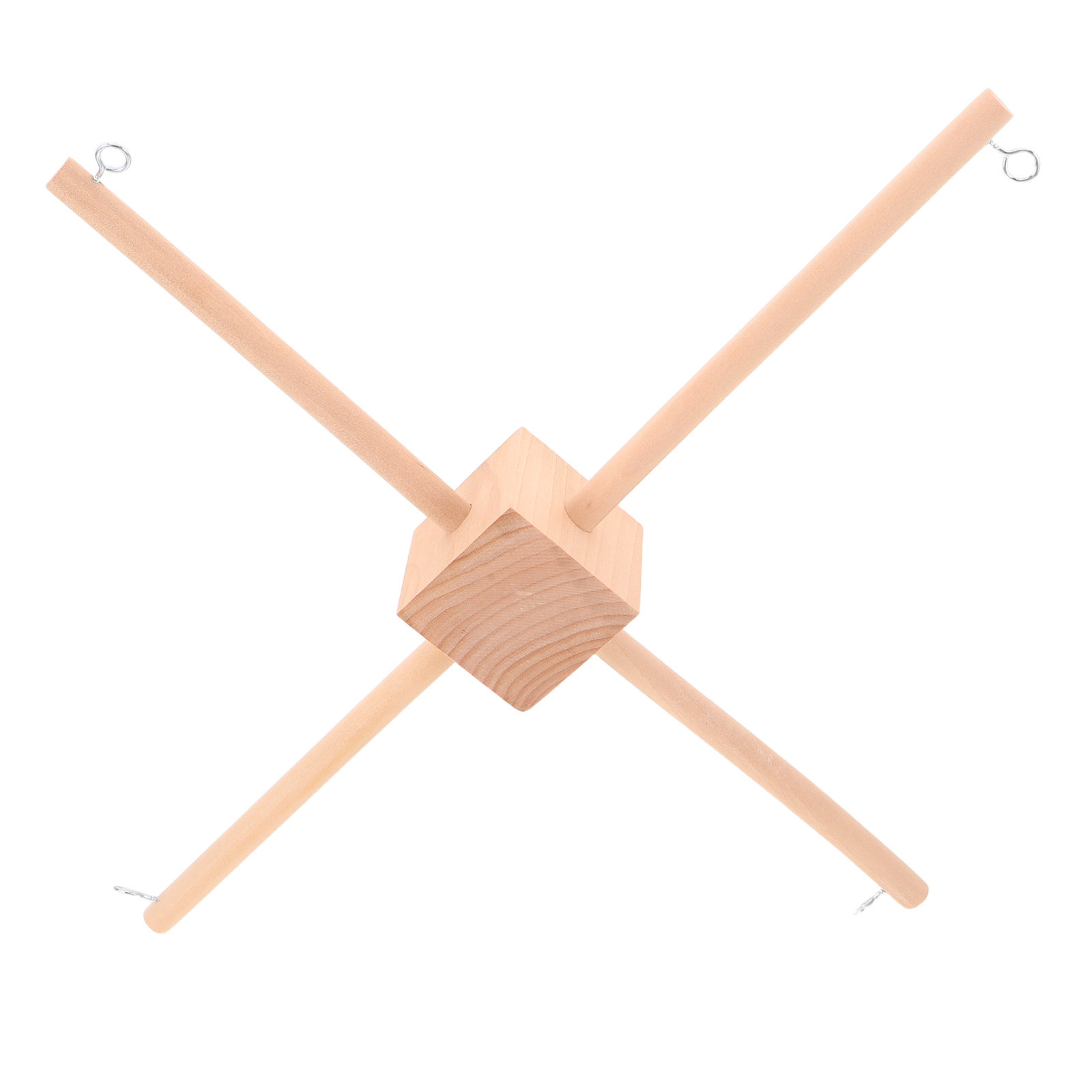 Baby Nursery Hanging Decor - 1 zestaw drewnianej ramy na dzwonki