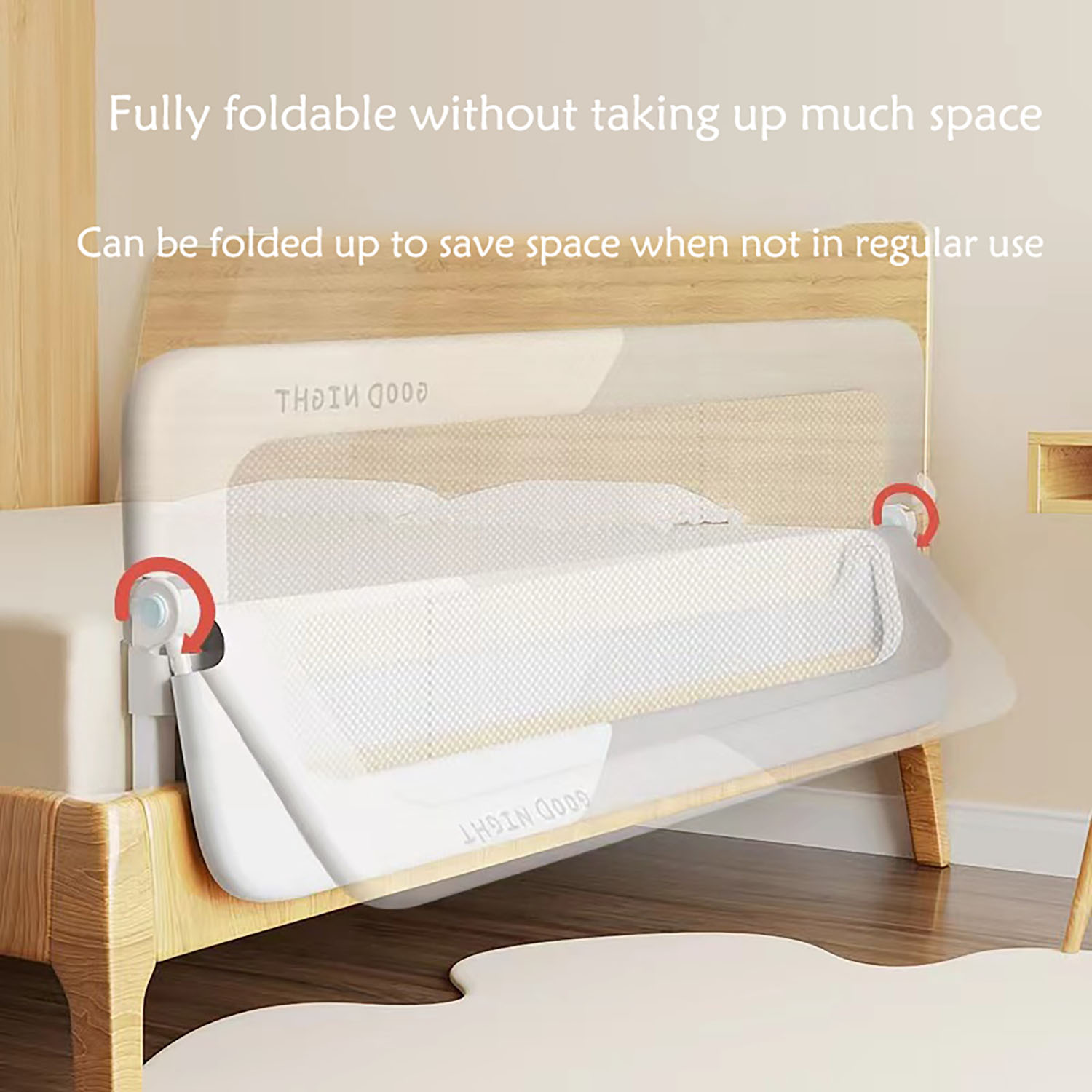 Bed Rail Toddler - Barierka do łóżka dla dziecka 80