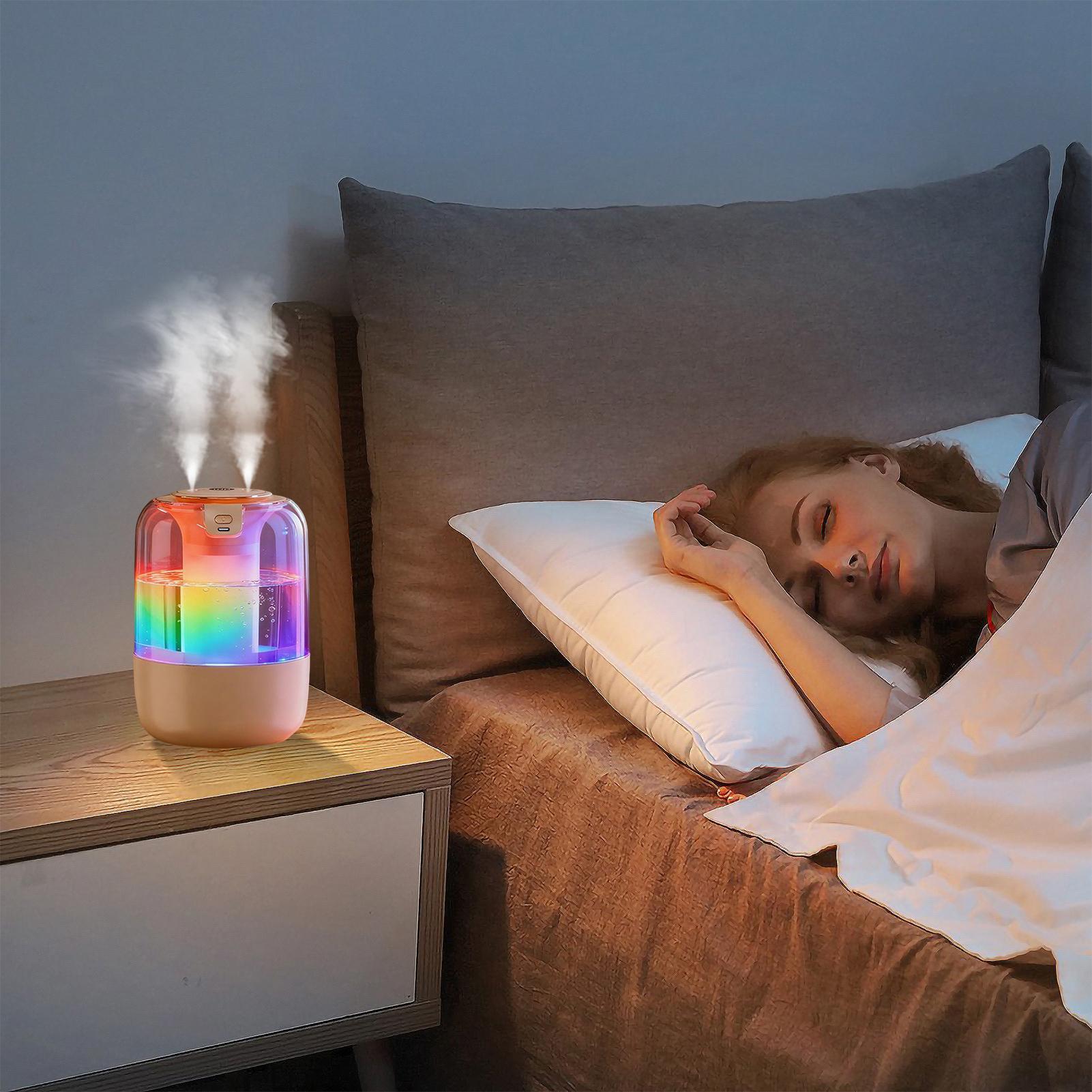 Baby Nursery Humidifier - Nawilżacz powietrza do sypialni z lampką