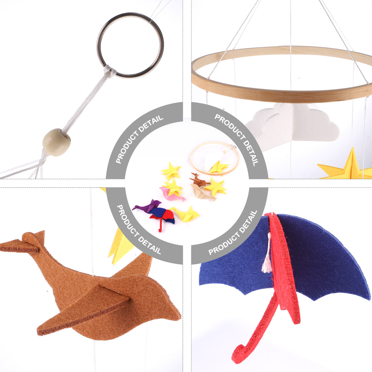 1 szt. Zawieszka do łóżeczka d – Baby Nursery Hanging Decor recenzja i cena