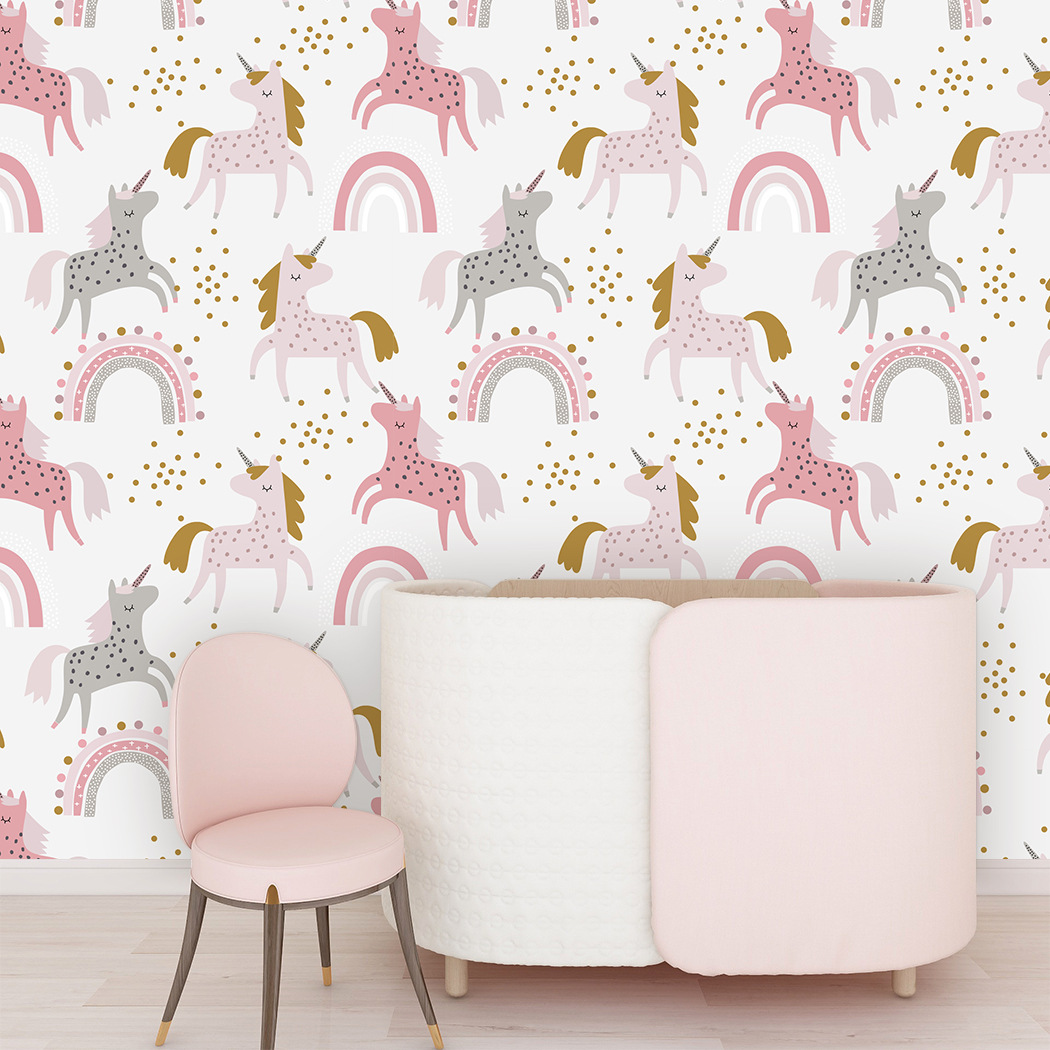 Przedszkole tapeta Baby Girl B – Baby Nursery Vinyl Wall Stickers recenzja i cena