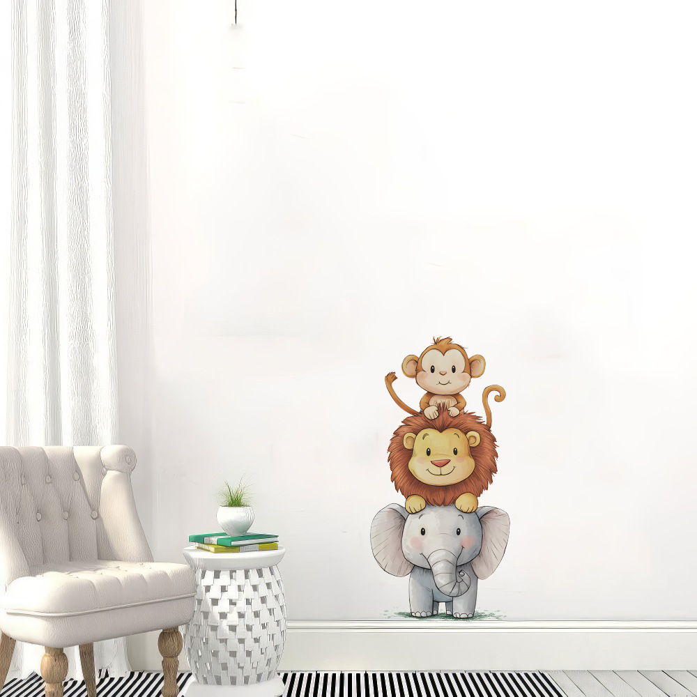 Urocze naklejki ścienne z moty – Baby Nursery Vinyl Wall Stickers recenzja i cena