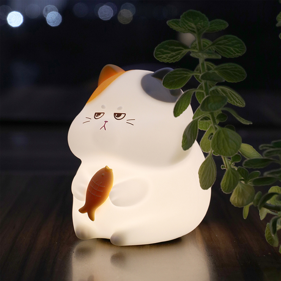 Cute Kitty Led Night Light Aku – Baby Nursery Table Lamp recenzja i cena