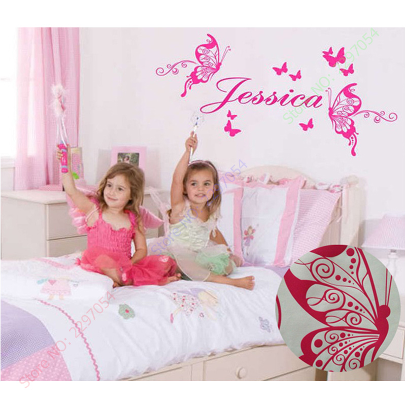 Nowe motyle spersonalizowana n – Baby Nursery Vinyl Wall Stickers recenzja i cena