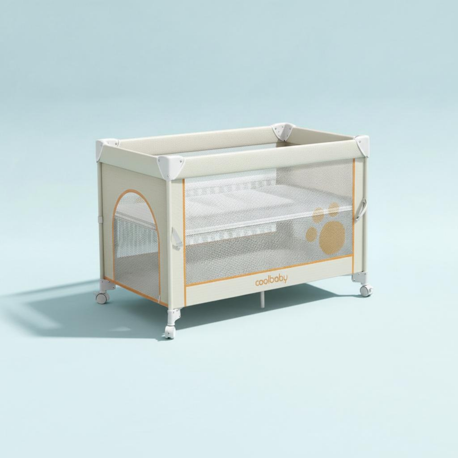 Łóżeczko przyłóżkowe składane  – Baby Nursery Furniture recenzja i cena