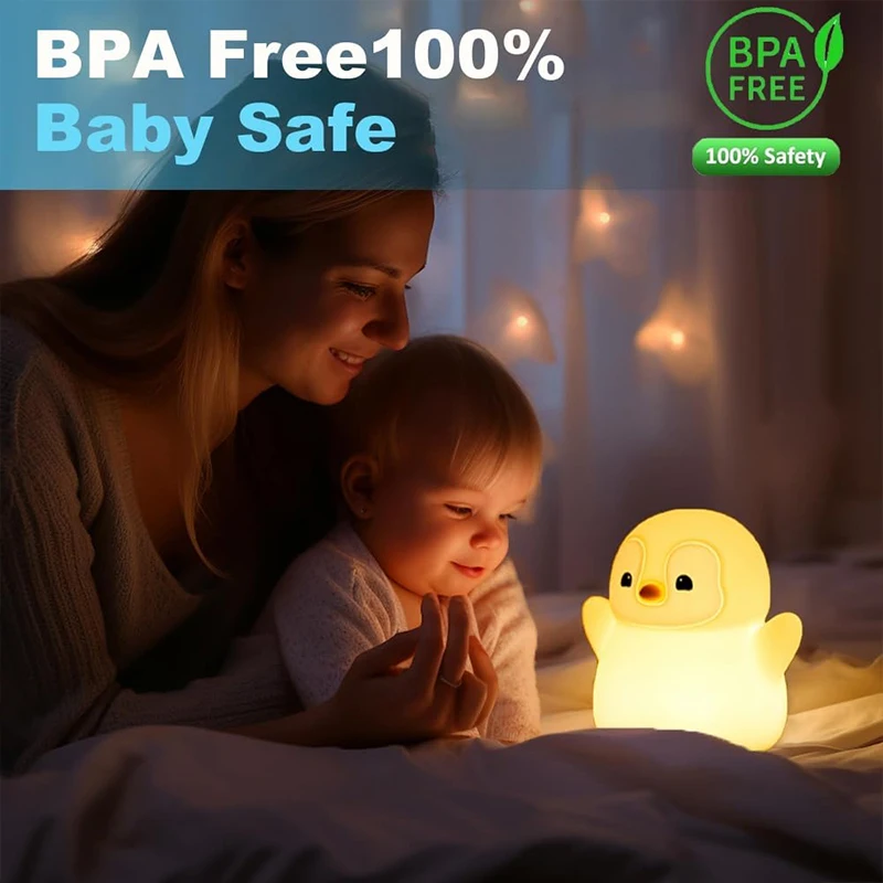 Nowa Lampka Nocna Pingwin Sili – Baby Nursery Table Lamp recenzja i cena