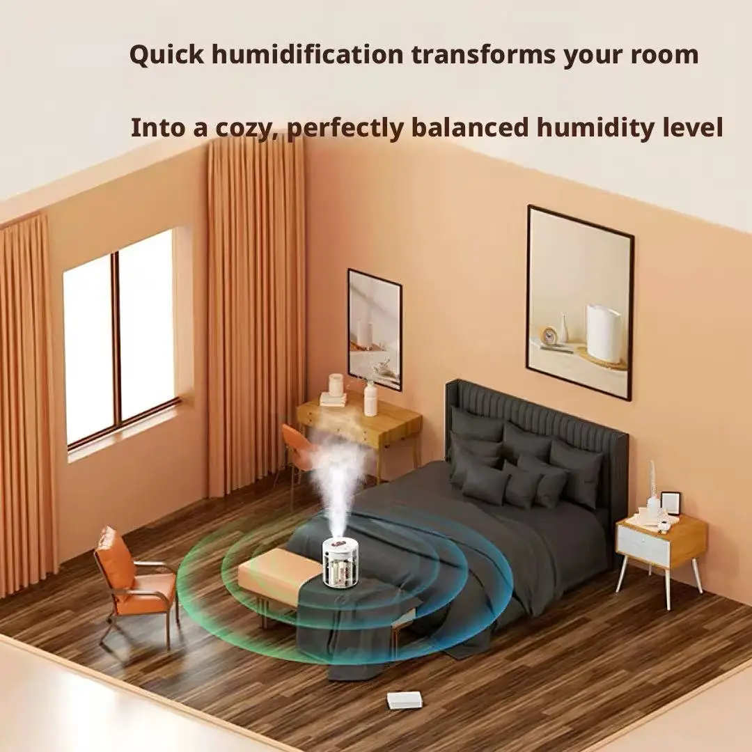 Nawilżacz powietrza z potrójny – Baby Nursery Humidifier recenzja i cena