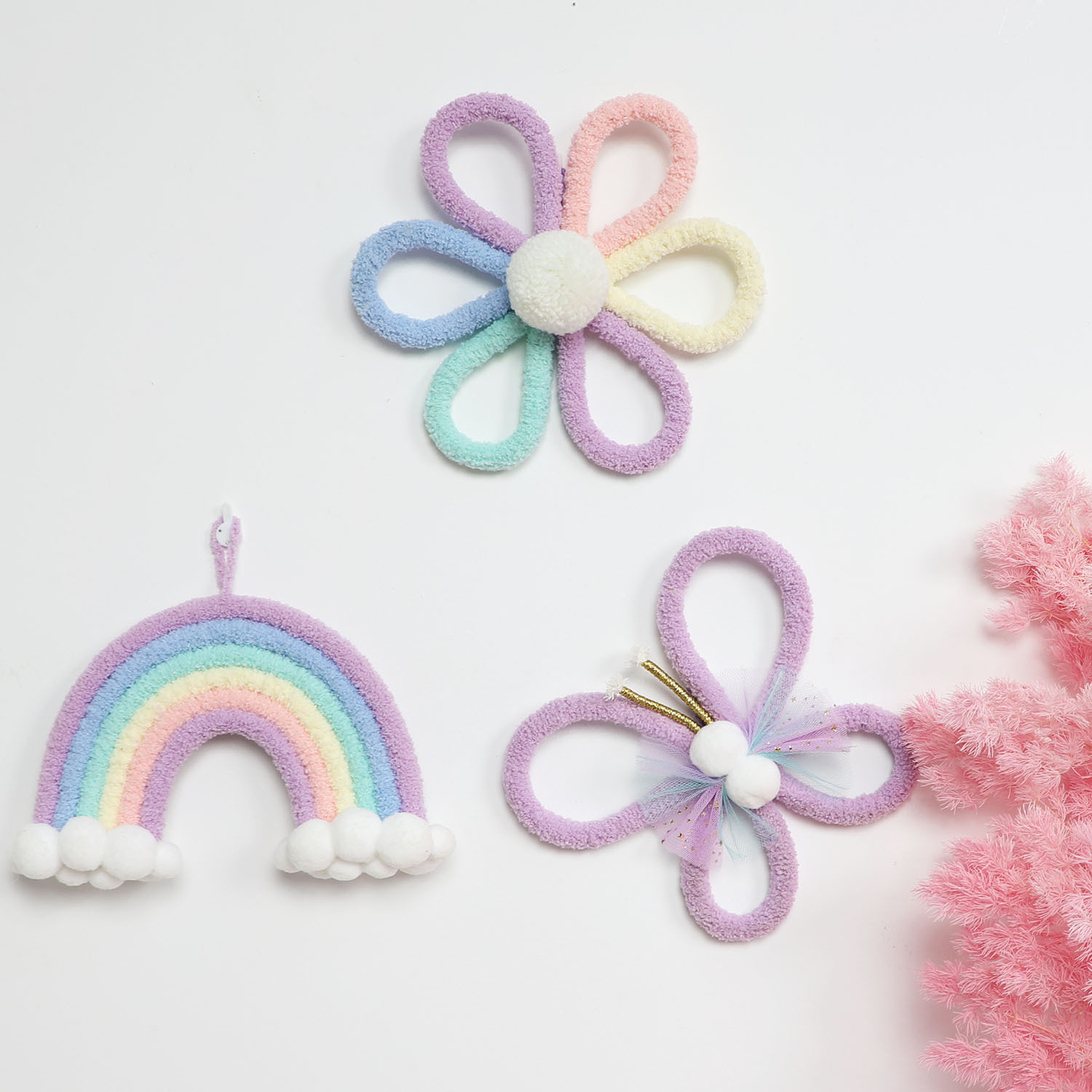 Nordycka tęczowa stokrotka, kw – Baby Nursery Hanging Decor recenzja i cena