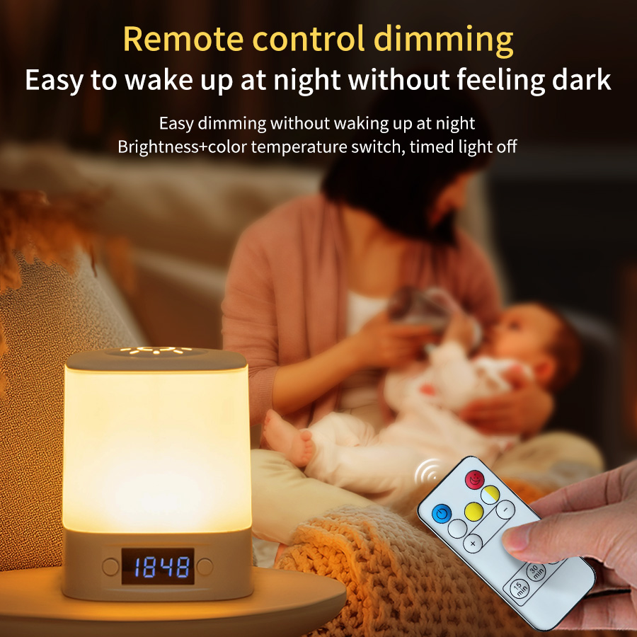 Przenośna lampka nocna LED z w – Baby Nursery Table Lamp recenzja i cena