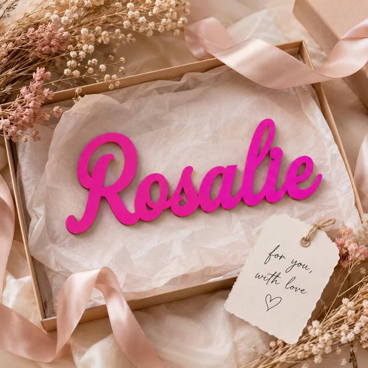 Personalizowany drewniany znak – Baby Nursery Wall recenzja i cena