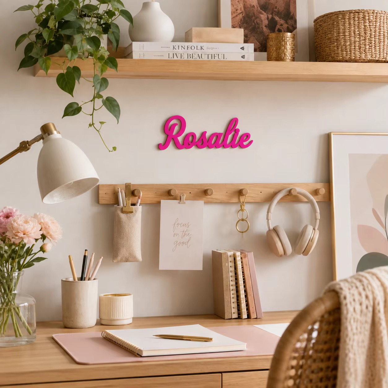 Personalizowany drewniany znak – Baby Nursery Wall recenzja i cena