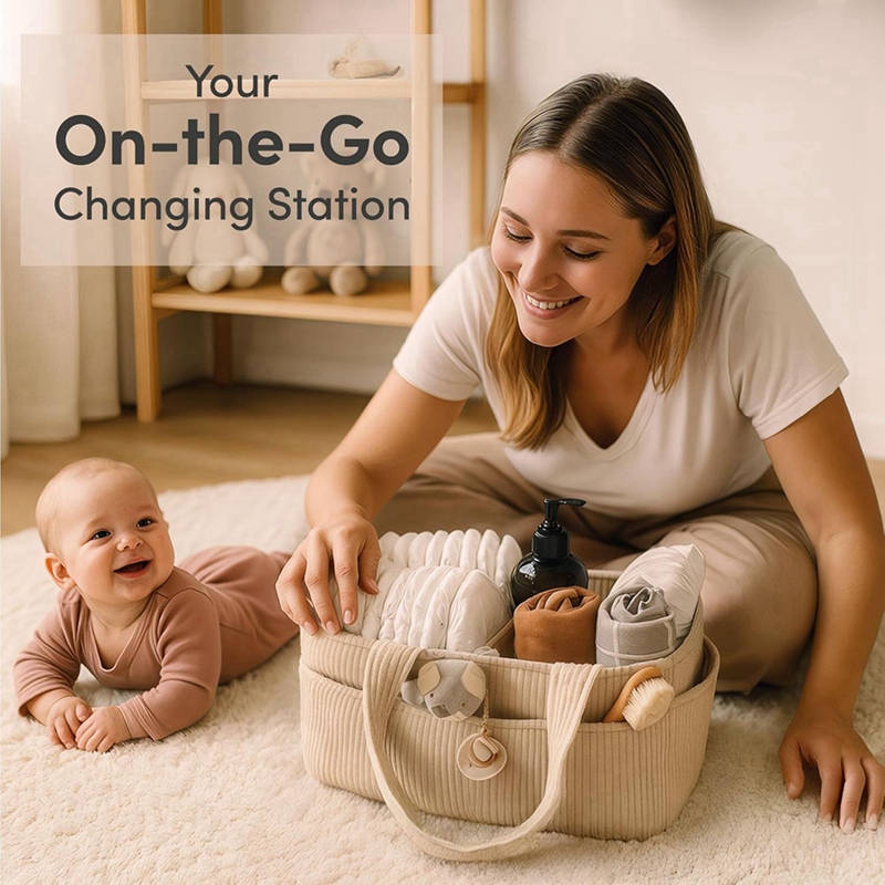 Organizer na pieluchy dla niem – Baby Nursery Essentials recenzja i cena