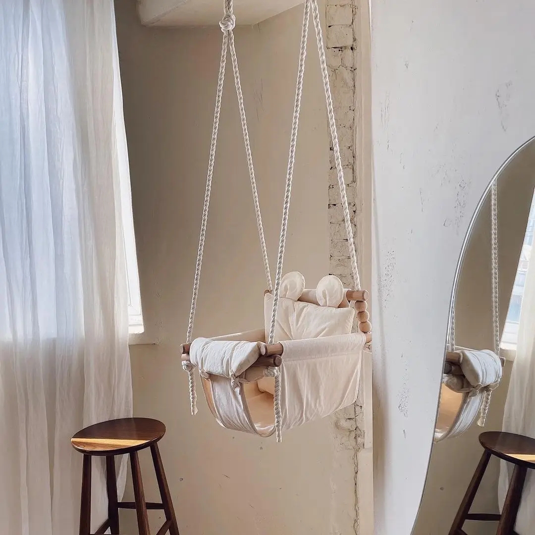 Huśtawka dla dzieci Ins Style  – Baby Nursery Furniture recenzja i cena