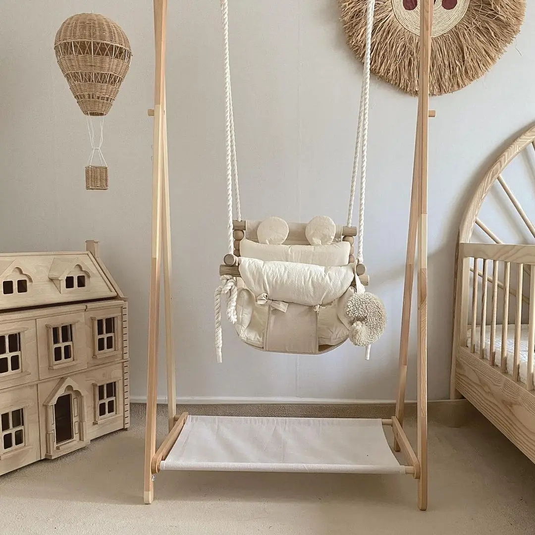Huśtawka dla dzieci Ins Style  – Baby Nursery Furniture recenzja i cena