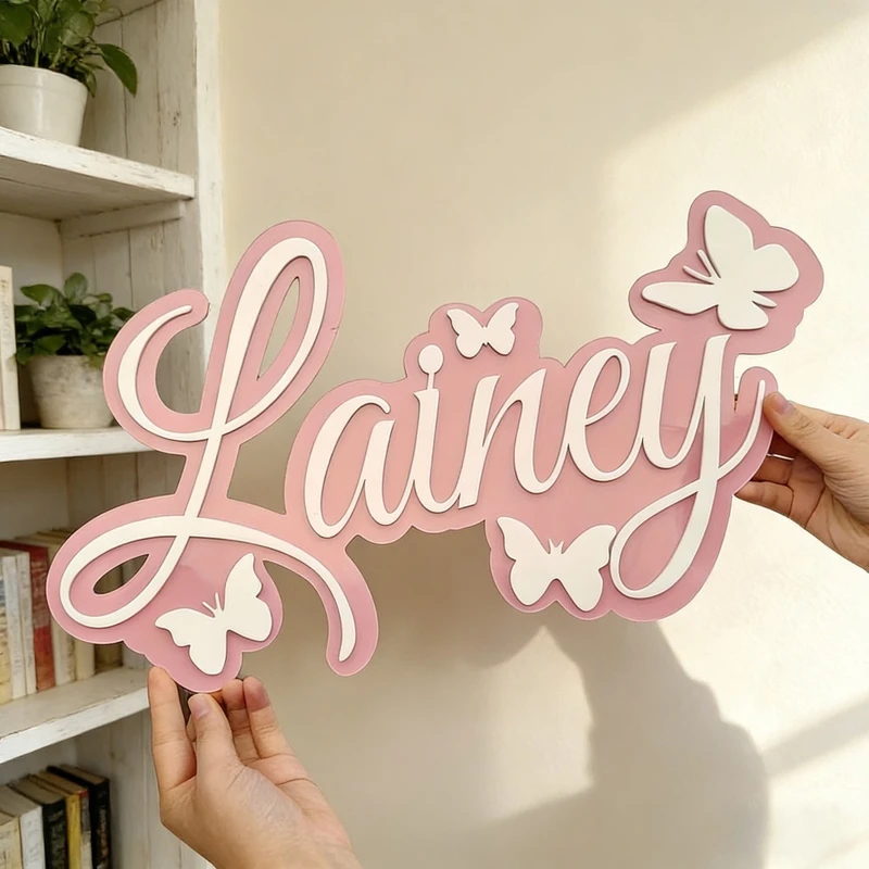 Spersonalizowana tabliczka z i – Baby Nursery Wall recenzja i cena