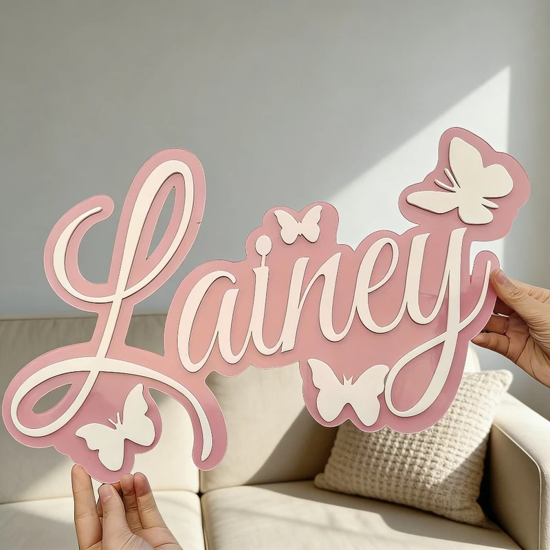 Spersonalizowana tabliczka z i – Baby Nursery Wall recenzja i cena