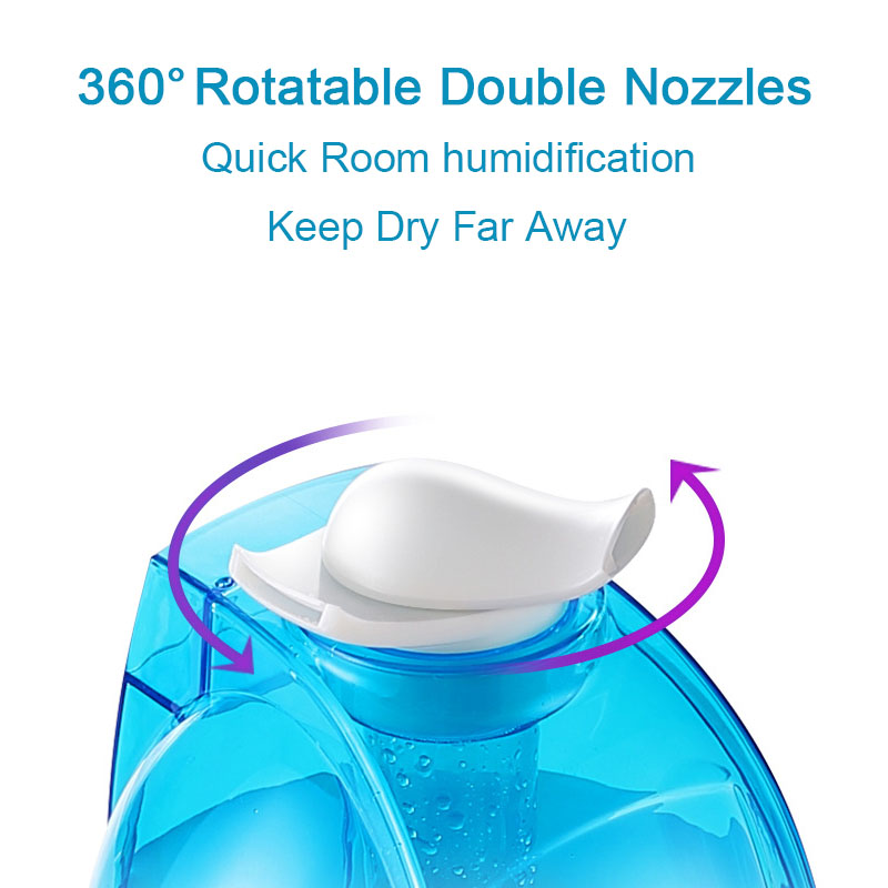 4000ML domowy nawilżacz powiet – Baby Nursery Humidifier recenzja i cena