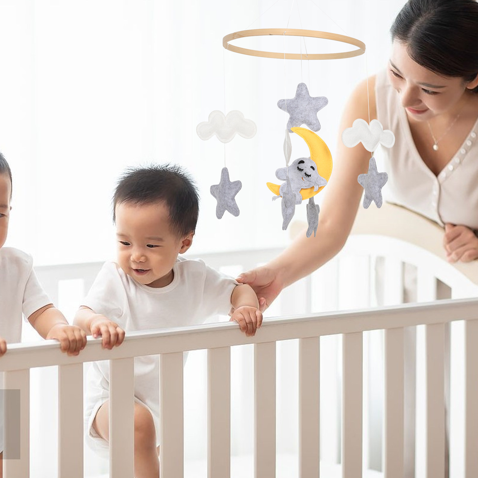 Filcowa zawieszka do łóżeczka  – Baby Nursery Hanging Decor recenzja i cena