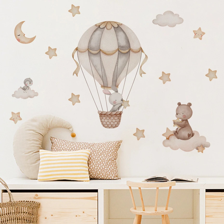 Akwarela Niedźwiedź Balon na g – Baby Nursery Furniture recenzja i cena