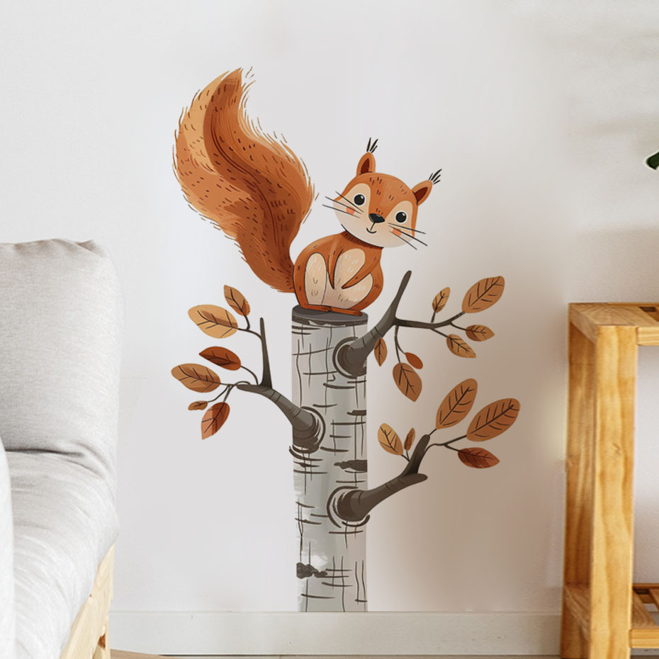Kreskówka Wiewiórka w drzewie  – Baby Nursery Furniture recenzja i cena