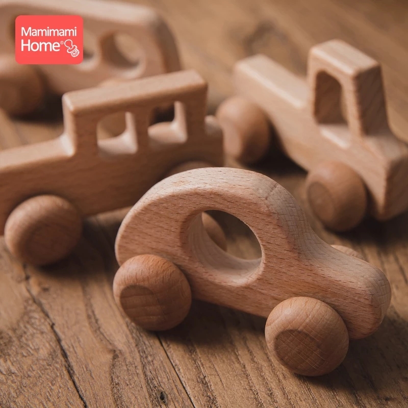 1pc drewniany samochód zabawki – Baby Nursery Hospital recenzja i cena