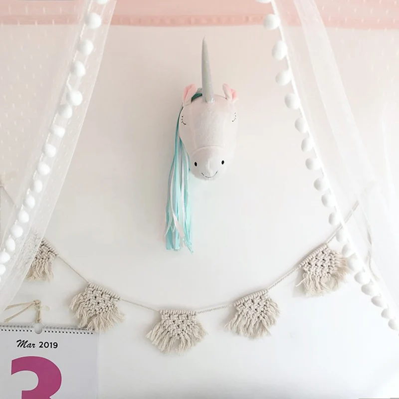 Pluszowa Głowa Jednorożca - Oz – Baby Nursery Hanging Decor recenzja i cena