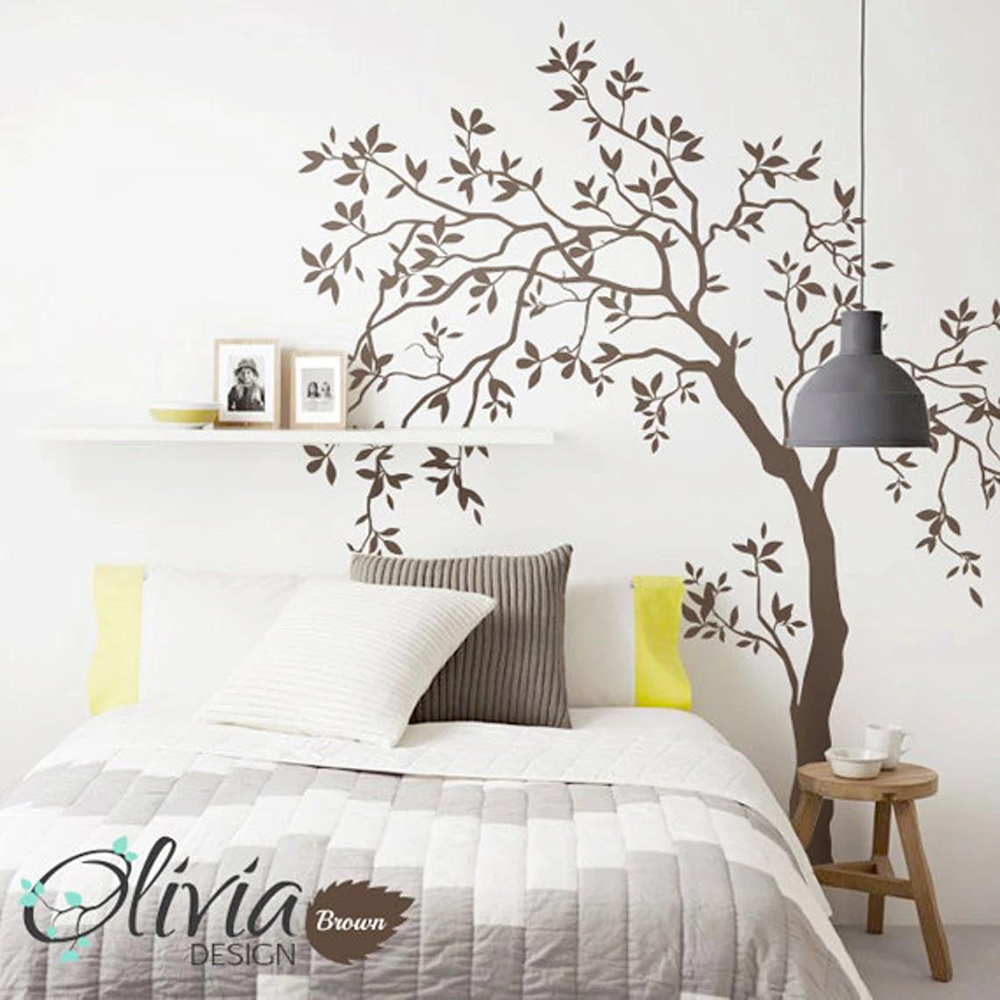 Duże drzewo Naklejka ścienna P – Baby Nursery Vinyl Wall Stickers recenzja i cena