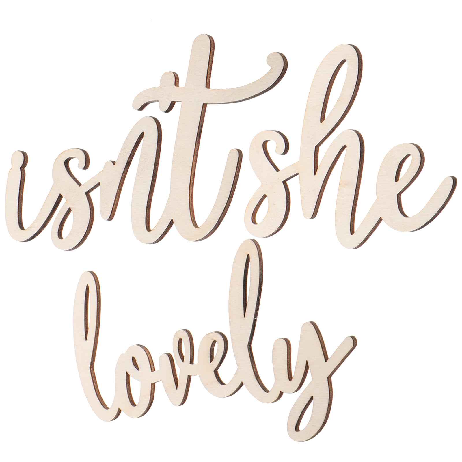 Drewniana tabliczka, drewniana – Baby Nursery Wall recenzja i cena