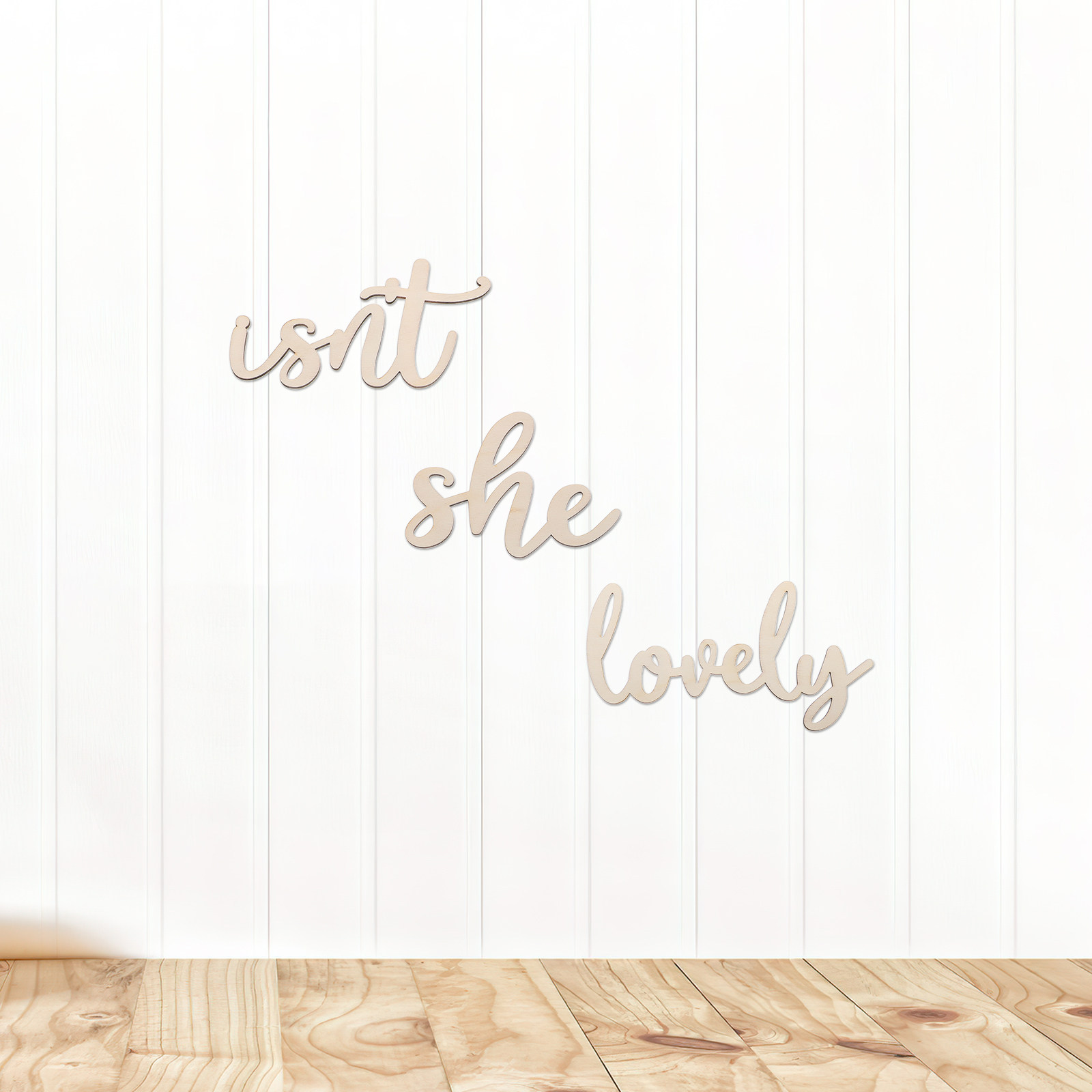 Drewniana tabliczka, drewniana – Baby Nursery Wall recenzja i cena