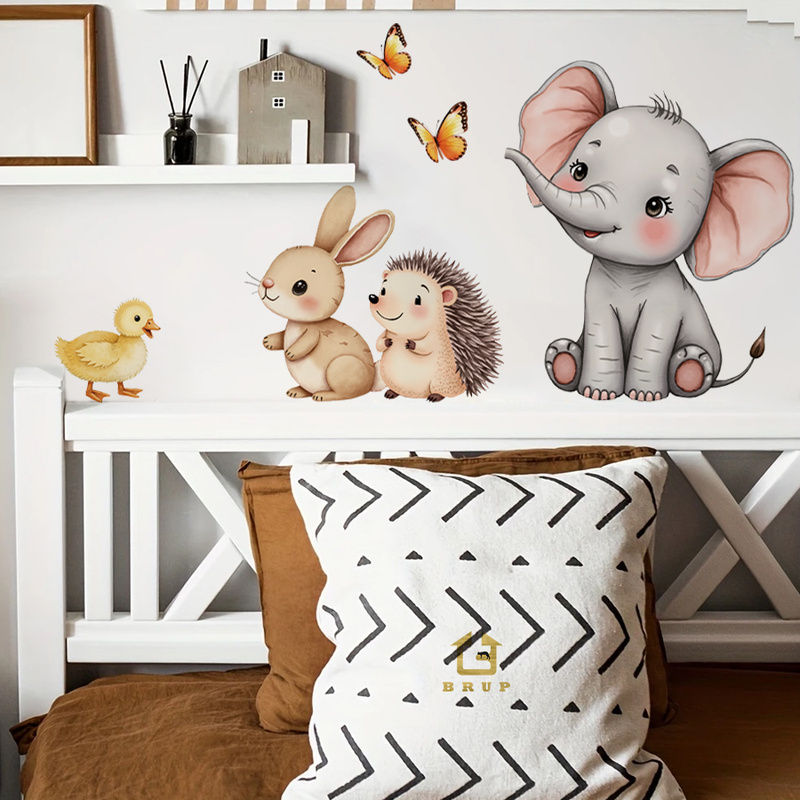 Naklejka ścienna z kreskówkowy – Baby Nursery Wall recenzja i cena