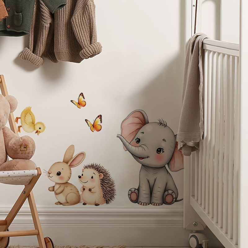 Naklejka ścienna z kreskówkowy – Baby Nursery Wall recenzja i cena