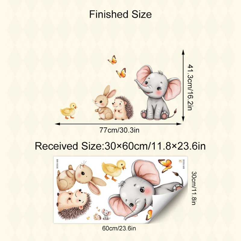 Naklejka ścienna z kreskówkowy – Baby Nursery Wall recenzja i cena