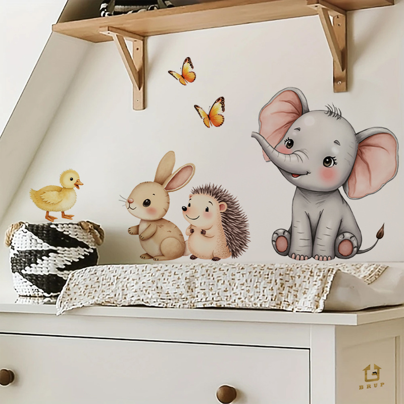 Naklejka ścienna z kreskówkowy – Baby Nursery Wall recenzja i cena