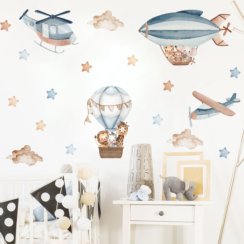 Akwarela Zwierzęta Balon na go – Baby Nursery Furniture recenzja i cena