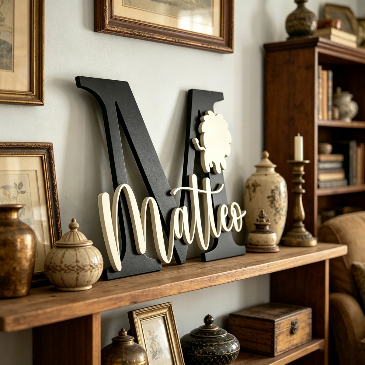 1 szt. Personalizowana drewnia – Baby Nursery Wall recenzja i cena