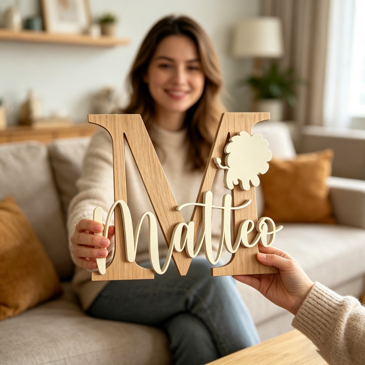 1 szt. Personalizowana drewnia – Baby Nursery Wall recenzja i cena