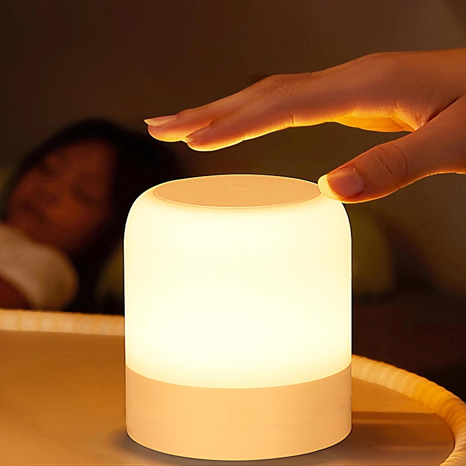 1 szt. Przenośna lampka nocna  – Baby Nursery Table Lamp recenzja i cena