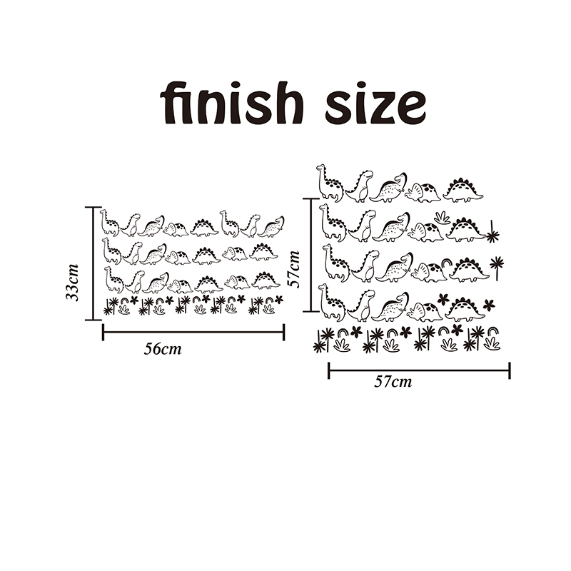Geometryczne drzewo dinozaura  – Baby Nursery Vinyl Wall Stickers recenzja i cena