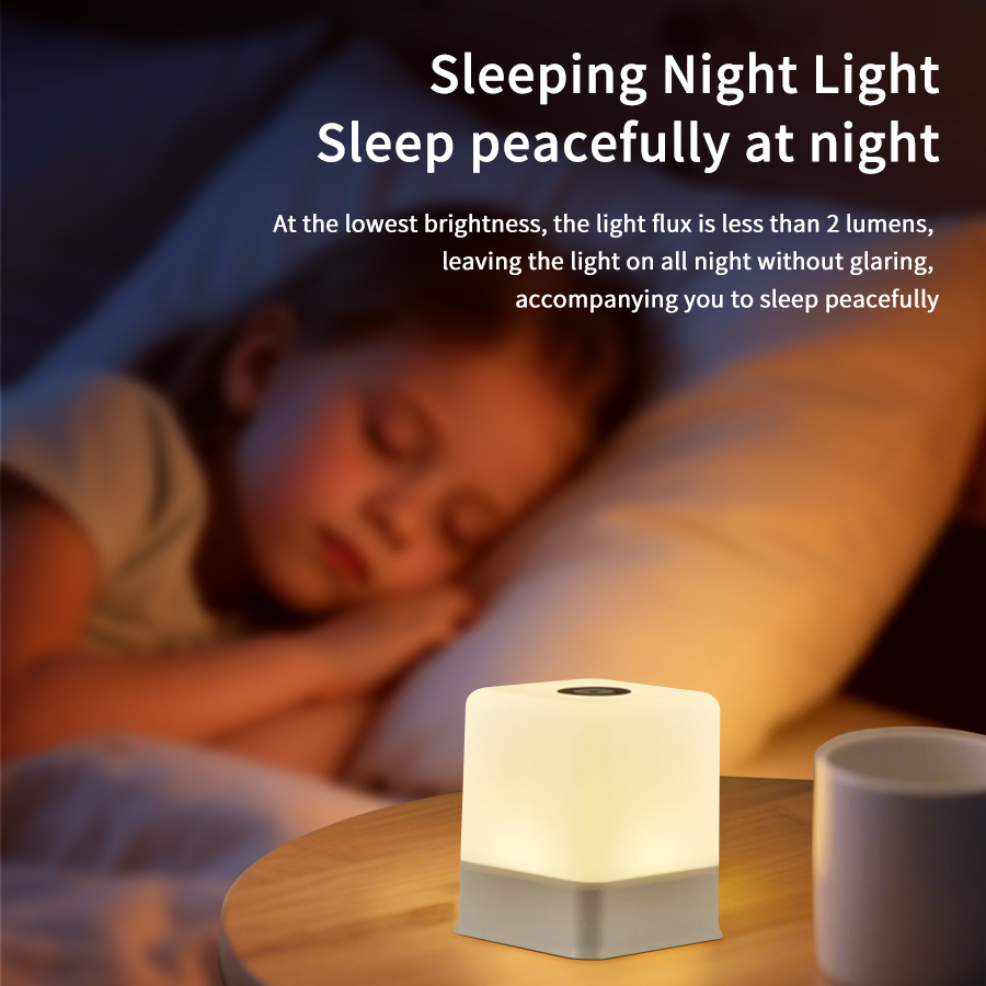 Lampka nocna LED dotykowa, ład – Baby Nursery Table Lamp recenzja i cena