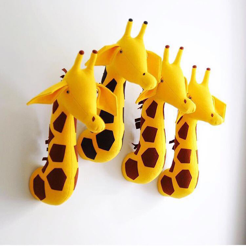 Nowa głowa zwierzęcia żyrafa s – Baby Nursery Hanging Decor recenzja i cena