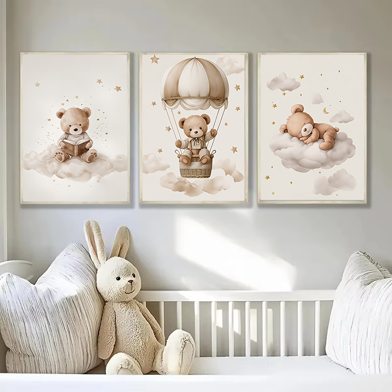 3 szt./zestaw Boho Plakat na p – Baby Nursery Wall recenzja i cena