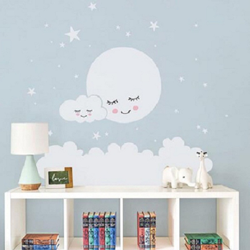 Piękne naklejki ścienne księży – Baby Nursery Vinyl Wall Stickers recenzja i cena